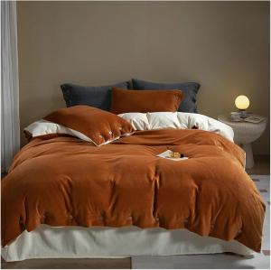 IBDRYKK Комплект постельного белья бархатный двуспальный зимний