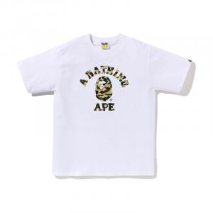 Футболка 1st Camo College A BATHING APE, камуфляж