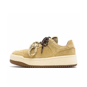 Cat Seven Seeks Женские противоскользящие износостойкие легкие низкие скейтерские кроссовки Yellow, цвет Yellow