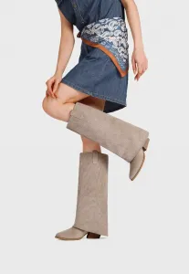 Техасские/Байкерские ботинки Queen Helena, Khaki