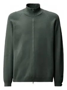 Кардиган на молнии C.P. Company, зеленый