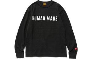 Классическая футболка с длинным рукавом HUMAN MADE, черный