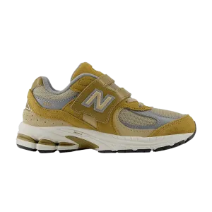 Кроссовки New Balance 2002R Hook & Loop Little Kid Wide 'Great Plains Incense', желтый