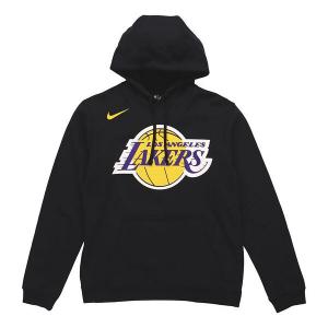 Толстовка Nike NBA Los Angeles Lakers Drawstring Fleece Lined Black, черный