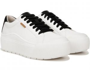 Кроссовки Dr. Scholl's Time Off Max Platform Sneaker, цвет White/Black Smooth