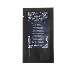 Термозащитный флюид для придания блеска светлым волосам, 4 мл Davines Heart of glass