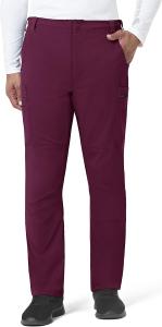 Carhartt Scrubs C55037 мужские Rugged Flex Modern Fit прямые штаны карго, Wine