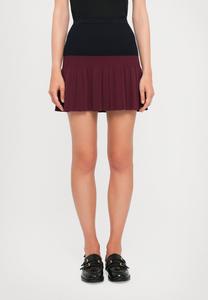 Юбка sandro JUPE COURTE BICOLOR EFFET, Marine/Dark Blue