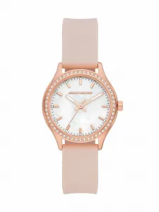 Женские аналоговые силиконовые часы Skechers SR6252, цвет Blush