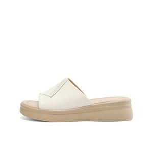 Тапочки-слайды женские BOERDIQI, Ecru