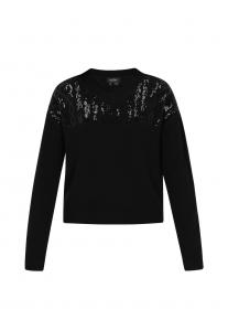 Свитер usha BLACK LABEL, черный