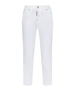 Крутые джинсы для девчонки Dsquared2, белый