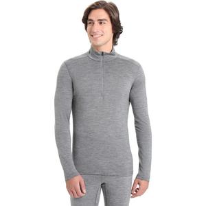 Мериносовая шерсть с длинным рукавом 200 оазис ls полумолния Icebreaker, цвет gritstone hthr-013