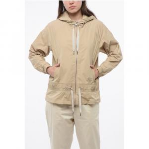 Ветровка CRINKLE с капюшоном Woolrich, Beige