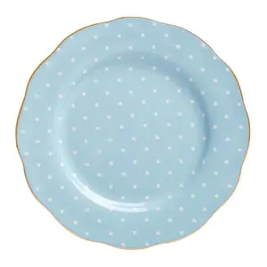 Десертная тарелка Polka Blue Royal Albert, синий
