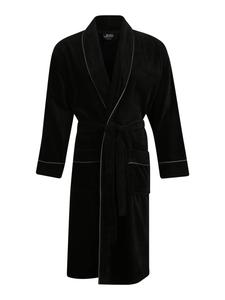 JBS OF DENMARK Длинный банный халат в черном цвете
