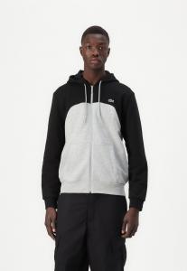 Толстовка Lacoste Zip-up sweatshirt, Silver Chine/Black/Grey