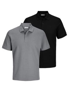 JACK & JONES Футболка 'Austin' в крапчатом черном цвете