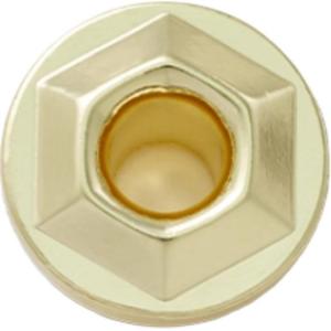 Crocs Пряжка для обуви из цинкового сплава унисекс Golden Green