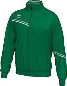 Мужская толстовка ERREA ELTON на молнии с карманами , белый/зеленый/серый