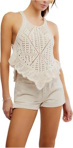 Свитер Free People Sea Song Tank, Ivory