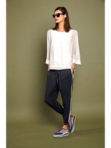 Блузка-рубашка цвета экрю Heine