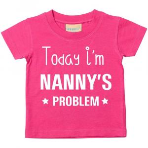 Футболка «Сегодня я проблема няни» 60 SECOND MAKEOVER, розовый