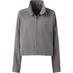 Короткое пальто U Collection SS26 UNIQLO, синий фиолетовый