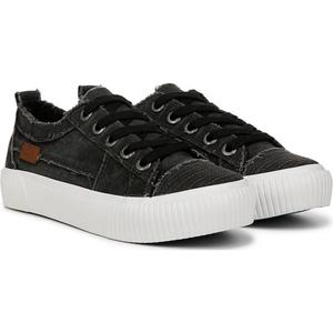 Кеды на шнуровке из глиняной ткани Blowfish Malibu, black canvas