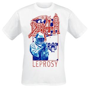 Футболка Death Leprosy Posterized, белый