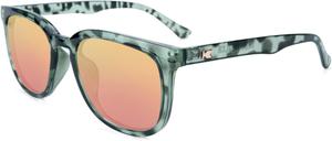 Поляризованные солнцезащитные очки Knockaround Paso Robles для мужчин и женщин - Модные солнцезащитные очки - Защита от УФ-излучения UV400, Slate Tortoise Shell / Rose Gold