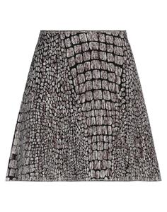 Мини-юбка Alaïa, коричневый