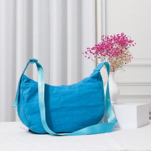 Сплошная нейлоновая сумка-слинг через плечо FASHNZFAB, Teal