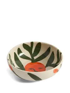 Миска с мотивом лица La Pittura Hay, бежевый