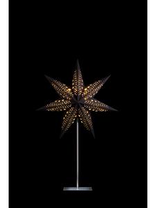 Декоративная звезда | Бумажная рождественская звезда | Бархат | Складная звезда с подставкой | Sc Sterntaler