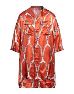 Рубашка Rick Owens, оранжево-коричневый