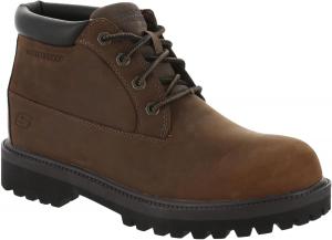 Ботинки Skechers USA Relaxed Fit: Sergeants-Thaxter для мужчин, темно-коричневый