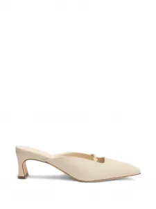 Мюли Leda с цепочкой By Far, зеленый