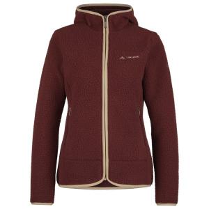 Женская куртка-пунака с капюшоном - флисовая куртка Vaude, Dark Oak