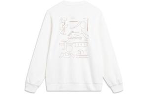 Li Ning Толстовка унисекс с подкладкой, Молочно-белый