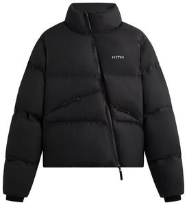 Пуховик Kith Filmore с воротником-стойкой, черный