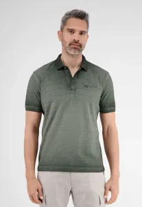 Рубашка-поло LERROS "Рубашка-поло LERROS, структурированная в полоску", цвет Chilled Olive