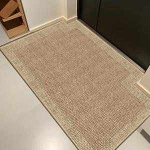 Dajiang Ковер 120х140 см для входной двери, из бельгийского велюра, грязе- и водоотталкивающий, можно обрезать