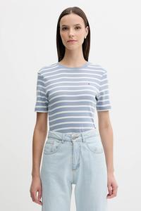 Хлопковая футболка Tommy Hilfiger, синий