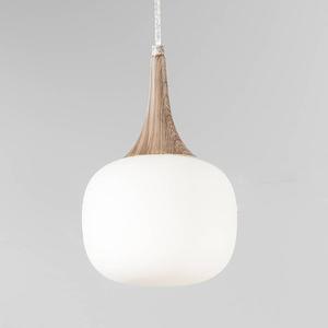 Подвесной светильник Luce Ambiente e Design Jaipur Typ A, сатиновое стекло / алюминий - 1 пламя