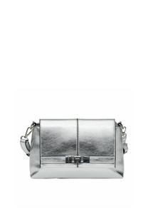 Сумка L.CREDI PAMELA SCHULTER, Silber/Silver-Coloured