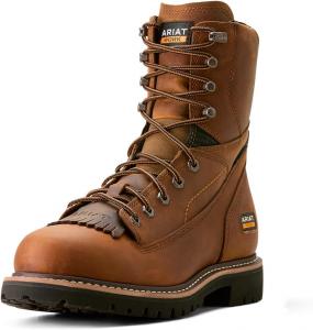 Мужские водонепроницаемые ботинки ARIAT Longview Shock Shield 8, коричневый