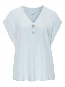 LASCANA Блузка-слип небесно-голубого цвета