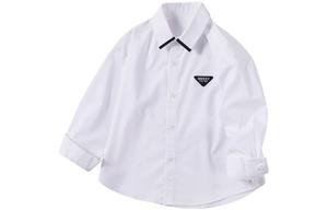 Детская рубашка с принтом для весны и осени Disney, белый