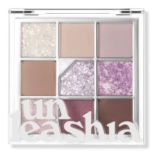 Палитра теней Glitterpedia Eye Palette Unleashia, N°4 All of Lavender Fog (Mauve and Purple Hues with Multidimensional Sparkles)